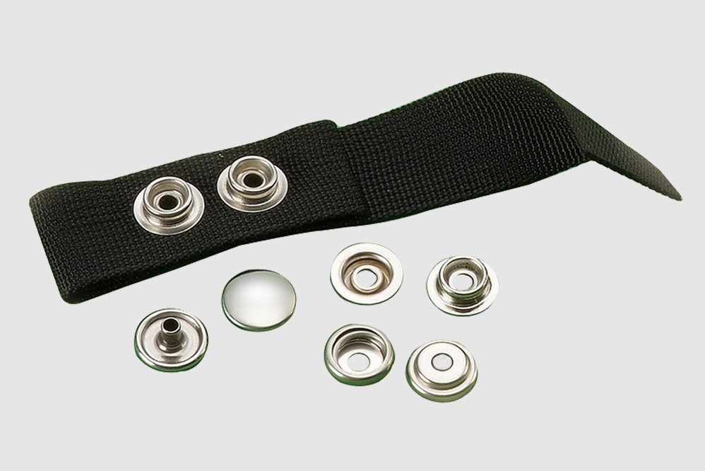 Metal Snap Fastener Buttons Wallet, Metal Snap Button Belts